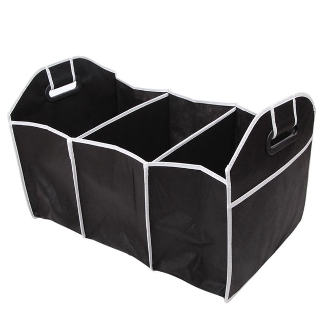 serony Car Trunk Accessories Organizer Collapsible Toys Food Storage Cargo Container Bags Box Bin