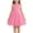 Pink, variant on Actgleam Girls Short Sleeve Tutu Dress Birthday Wedding Party Tulle Dresses,Sizes 5-12,White