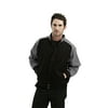 Tri-Mountain Racewear Pacer 7730 Cotton Twill Jacket, Large Tall, Charcoal/Black