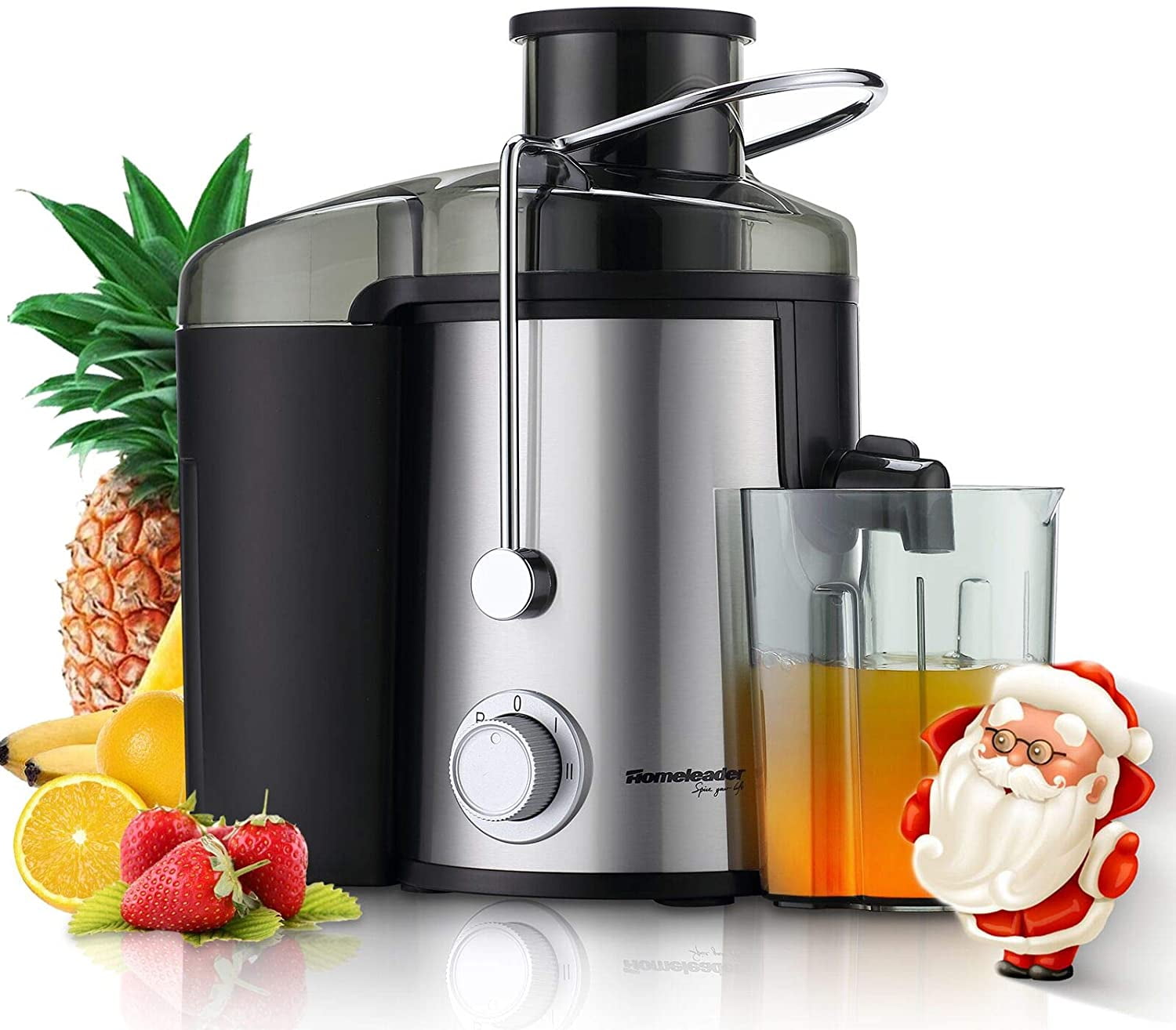 Juicer Machines, MDHAND 800W Electric Juice Extractor With Wide Mouth