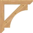 thumbnail image 3 of Ekena Millwork 3 1/2"W x 28"D x 28"H Westlake Slat Smooth Bracket, Western Red Cedar, 3 of 4