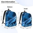 thumbnail image 3 of Yiaed A Wolf Barks Out A Window Print Backpack, Premium Laptop Backpack, Travel Backpack for Women, Lightweight Backpacks, Comfortable Back Pack-Medium, 3 of 7