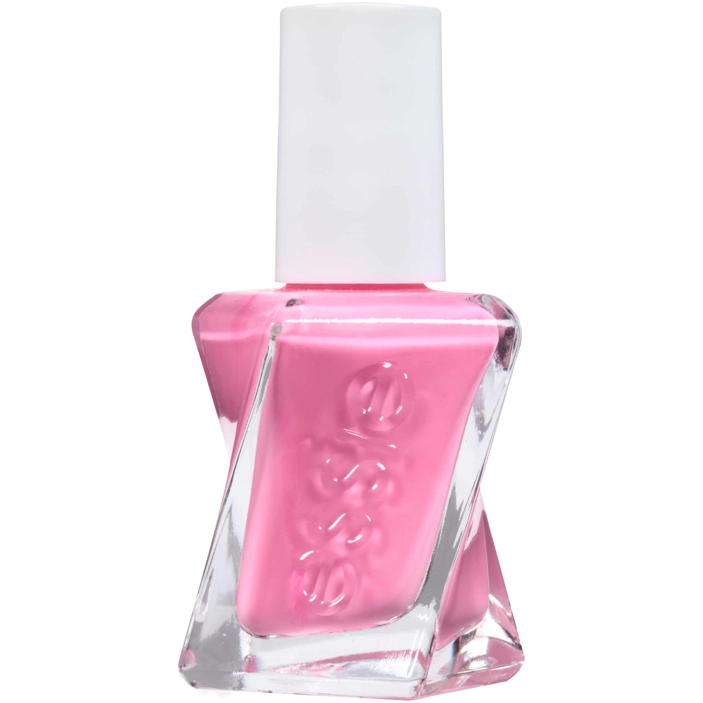 Essie gel couture nail polish, haute to trot, rose pink sheer nail