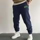 thumbnail image 2 of Pantalones deportivos holgados de punto para hombre, para otoño-invierno, estilo urbano, 2 of 4