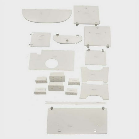 Hurricane Boat Deck Panels 299578 | CC19 White Starboard (Kit)