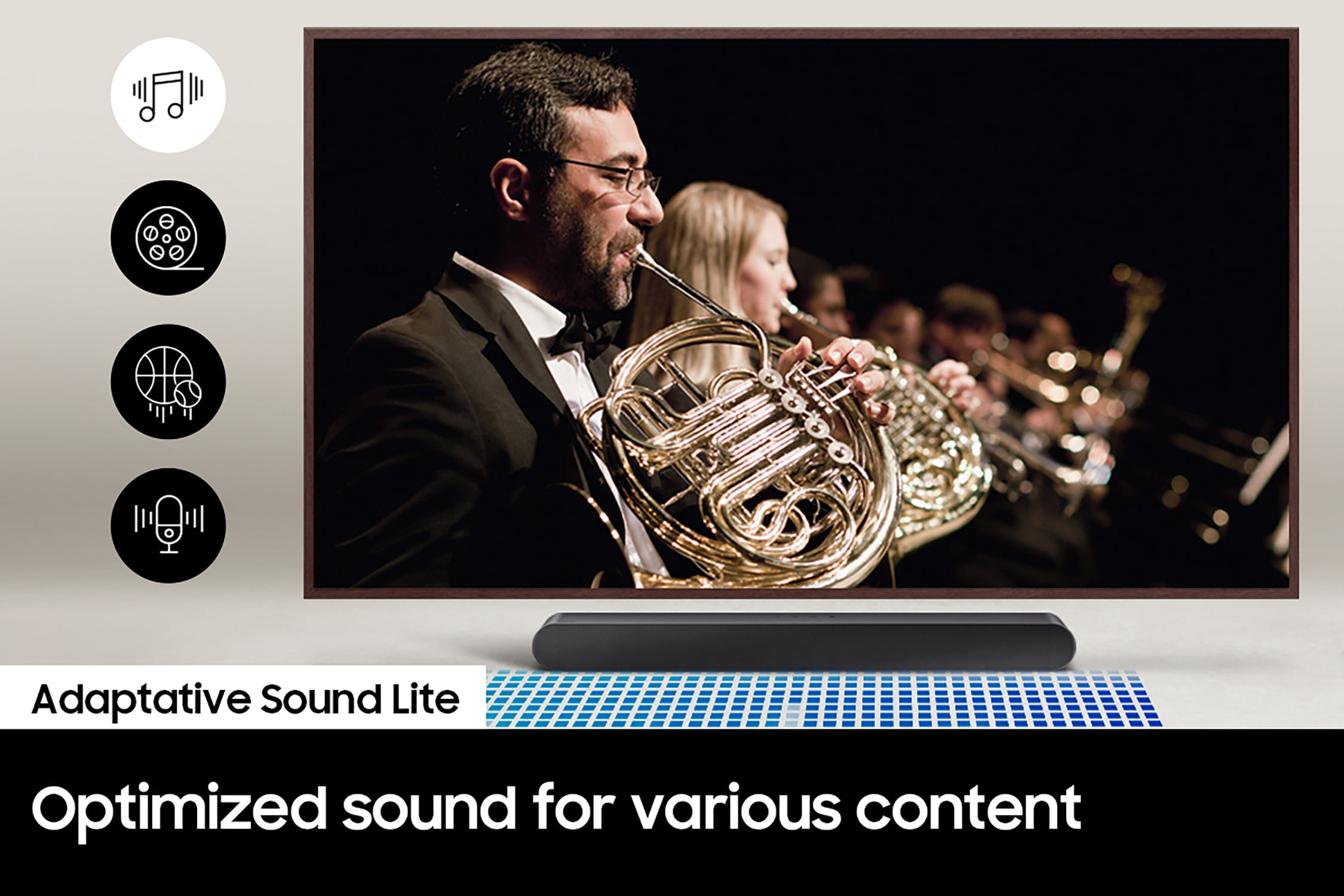 SAMSUNG HW-S50B/ZA 3.0ch All-in-One Soundbar w/ Dolby 5.1 / DTS Virutal:X