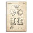 thumbnail image 1 of Epic Art 'Beer Keg Blueprint Patent Parchment,' Acrylic Glass Wall Art, 16"x24", 1 of 3