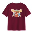 thumbnail image 1 of Camiseta de mujer roja clásica de manga corta para ir de compras, caminar y desplazarse Rojo Yuyangstore Camiseta para mujer, 1 of 8
