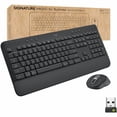 thumbnail image 1 of Logitech Signature MK650 Combo for Business Wireless Mouse and Keyboard Graphite (920-010909), 1 of 10