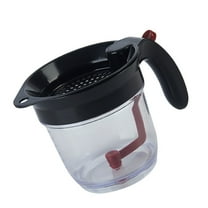 SIEYIO Fat Separator Kitchen Oil Filter Gravy Fat Separator with Easy Bottom Release