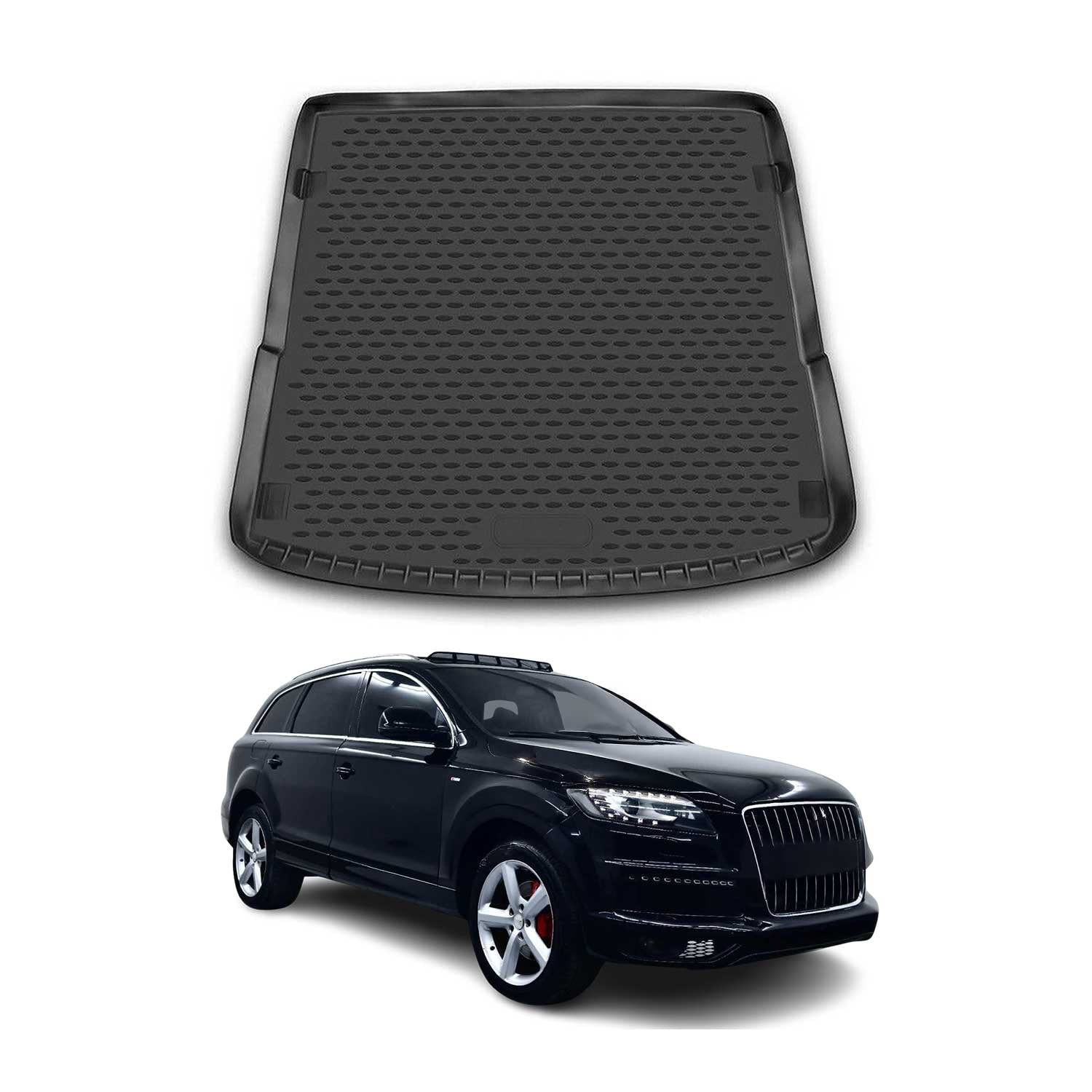 OMAC Cargo Mats Liner for Volvo XC60 2010-2017 Rear Trunk Waterproof TPE Beige, Cargo Liners - Canada