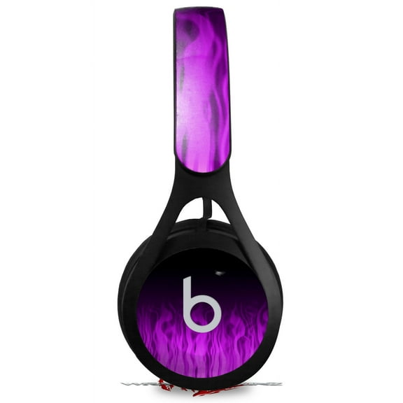 Skin Decal Wrap for Beats EP Fire Purple HEADPHONES NOT INCLUDED