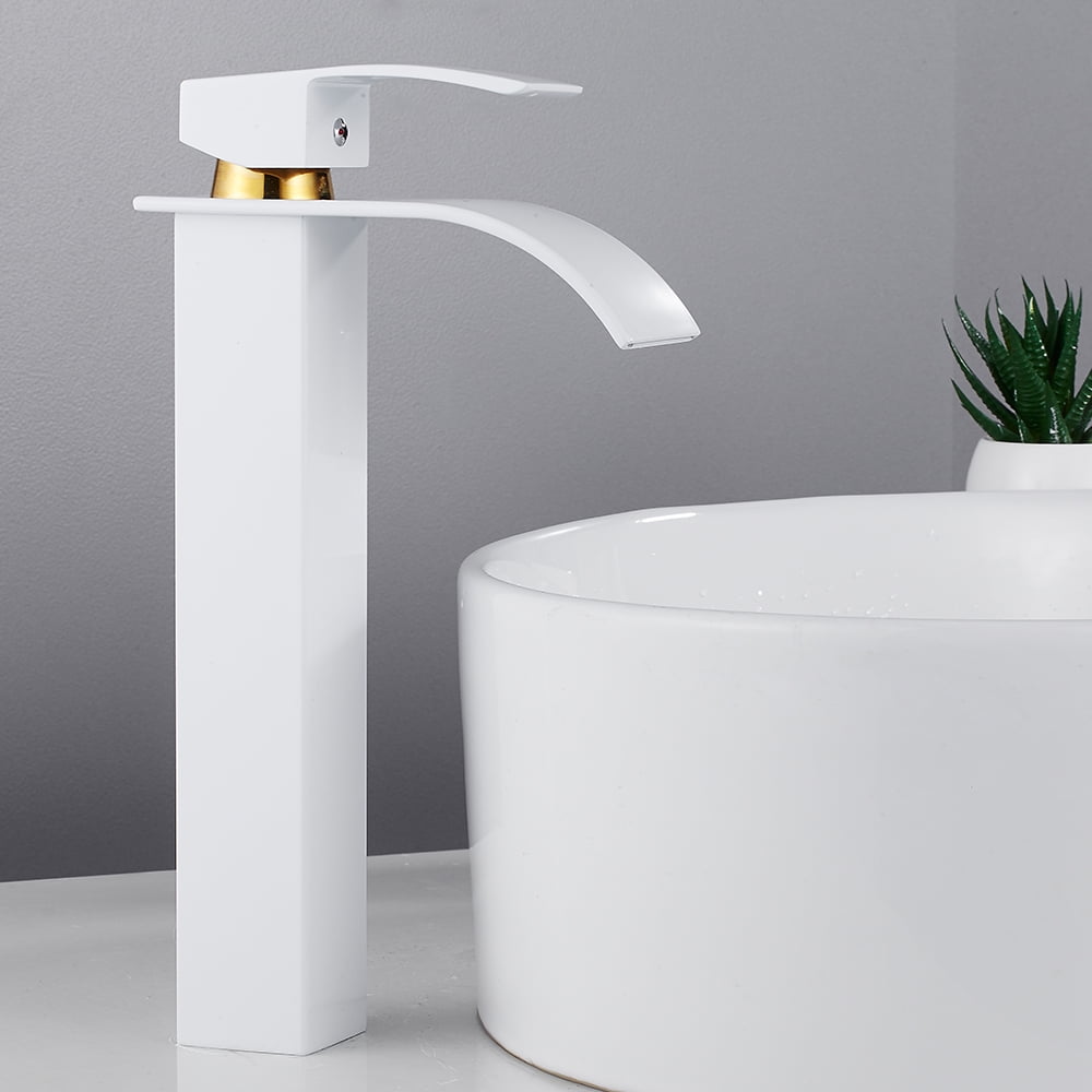 Willstar Waterfall Bathroom Counter Top Basin Mixer Tap Taps Sink Tall