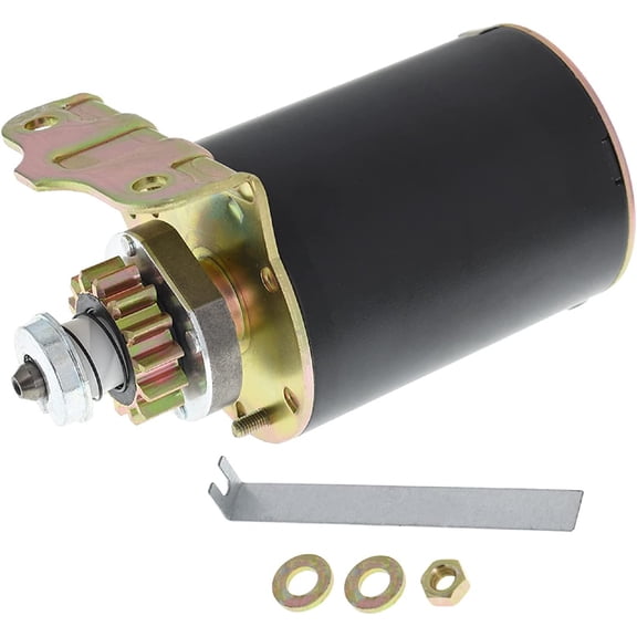 EPOTOOR 693551 Starter Replacement for Briggs & Stratton 14.5 16 16.5 17 17.5 18 18.5 14 Teeth 593934 5777 for John Deere LG693551 MIA13018 SE501848 for Cub Cadet RZT42