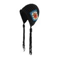 thumbnail image 4 of Segolike Women Knitted Hat Outdoor Winter Handmade Cute Caps Trendy Soft Black, 4 of 8