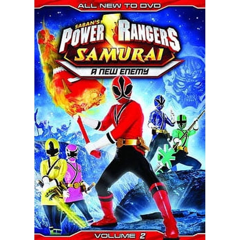 Power Rangers Samurai: A New Enemy: Volume 2 (DVD) - Walmart.com