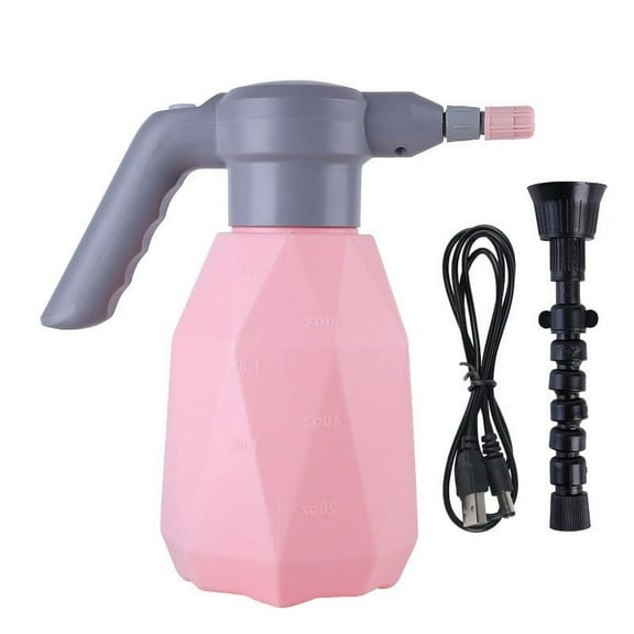 Electric Spray Bottle 2L/0.5Gallon, Rechargeable Battery Powered Sprayer Spray 60 Bottles On a Single Charge, Automatic Plant Mister,Pump Sprayer,Indoor Watering Can for Plants