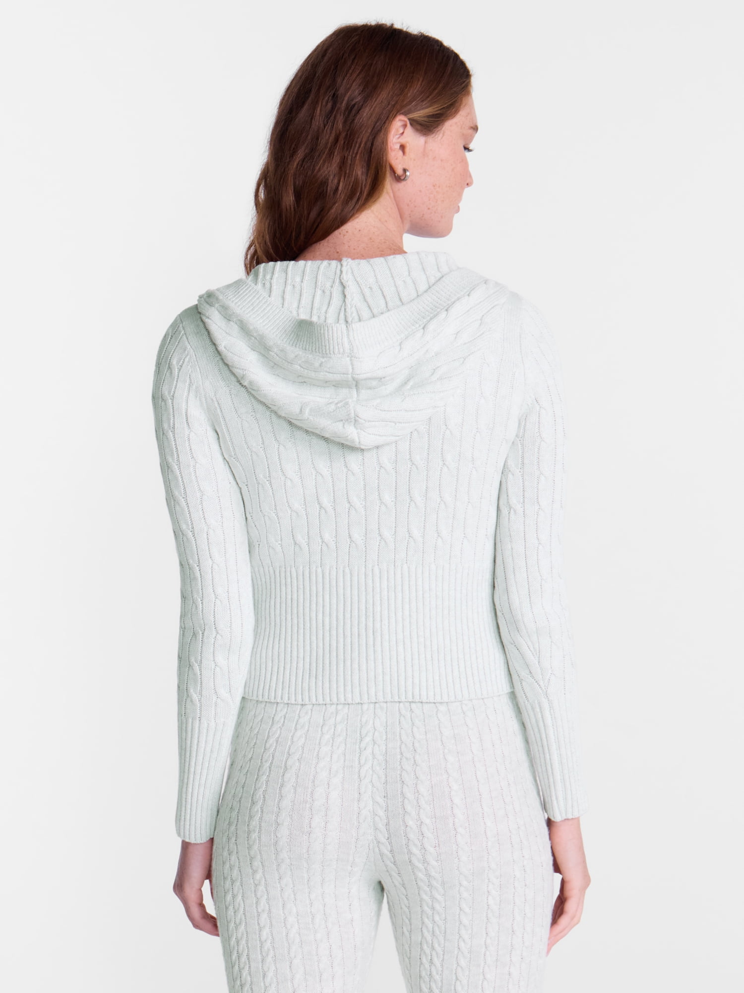 No Boundaries Button Front Hoodie Cardigan, Women's XXS-XXL