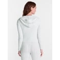 thumbnail image 3 of No Boundaries Button Front Hoodie Cardigan, Women's XXS-XXL, 3 of 5
