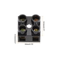 thumbnail image 2 of Unique Bargains Terminal Block 500V 10A Dual Row 2 Positions Screw Electric Barrier Strip 5Pack, 2 of 5