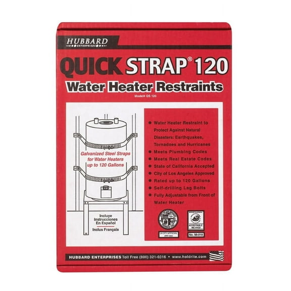 Quick Strap Water Heater Restraints