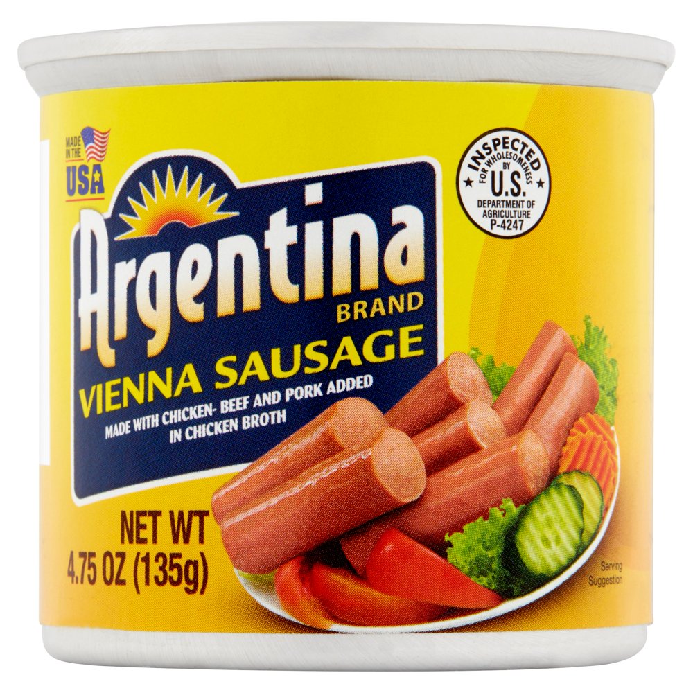 Argentina Vienna Sausage, 4.75 oz