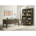 thumbnail image 2 of Pemberly Row Transitional Home Office 30" Wood Bunching Open Cabinet in Oak, 2 of 2