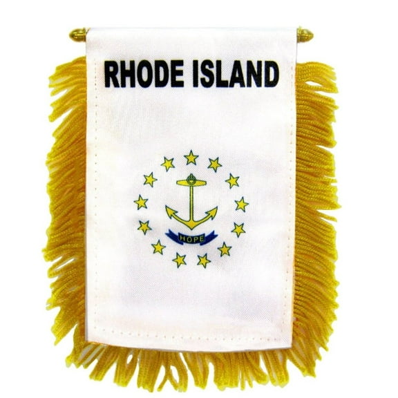 Rhode Island Mini Banner
