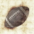 thumbnail image 2 of Ball, Susan 12x12 Black Ornate Wood Framed with Double Matting Museum Art Print Titled - Football Sketch, 2 of 4