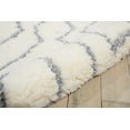 thumbnail image 5 of Nourison Galway Modern Shag Ivory/Blue 7'6" x 9'6" Area Rug, (8' x 10'), 5 of 5