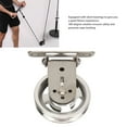 thumbnail image 4 of Cable Pulley Wheel,Stainless Steel Silent Rotation Traction Wheel For Pulley System Lifting Gym Equipment, 4 of 8