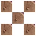 thumbnail image 1 of Qarigey Collar de aleación para mujer, collares con forma de corazón, baile, graduación, citas, vacaciones, reunión familiar, joyería, Festival, Oro 5piezas Qarigey CBP008001, 1 of 3
