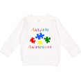 thumbnail image 2 of Inktastic Autism Awareness-puzzle Toddler Sweatshirt, 2 of 4
