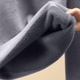 thumbnail image 4 of Hearthz Womens Fleece Tops Mock Turtleneck Long Sleeve Womens Base Layer Winter Warm Plush Women’s Thermal Shirts, 4 of 6