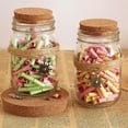 thumbnail image 3 of Coofit Wishing Bottle Glass Decorative: Small Cork Jar Letter Bottle with Message Paper, 3 of 7