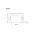 thumbnail image 5 of Horno Microondas Daewoo 1.1 Pies Cúbicos Gris DMDP11S2BG, 5 of 5