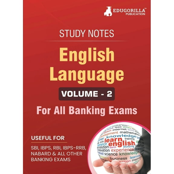 English Language (Vol 2) Topicwise Notes for All Banking Related Exams A Complete Preparation Book for All Your Banking , (Paperback)