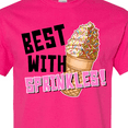 thumbnail image 4 of Inktastic Best with Sprinkles Ice Cream Twist Cone T-Shirt, 4 of 5