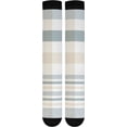 thumbnail image 7 of FREEAMG Buffalo Plaid Compression Socks Women Men Long Stocking (20-30mmHg) Travel Knee High Stockings for Athletic Sports,Running,Cycling,Nursing, 7 of 7
