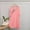 Pink, variant on QUINDOS Cotton Pajamas for Women Plus Size Long Nightgowns for Women Chinese Style Short Sleeve Sleep Dress Casual Solid Button Loose Home Wear Night Dress