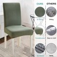 thumbnail image 4 of Dining Chair Covers Stretch Chair Covers Chair Slipcover Chair Covers for Dining Room Set of 2, 4 of 5