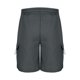 thumbnail image 4 of Pantalones Cortos de Carga de Cintura Elástica para Hombres de Longitud de Rodilla de Corte Recto Sólido, Pantalones Cortos de Bolsillo Casuales con Cremallera de Botón para Uso Al Aire Libre Y Diario, 4 of 7