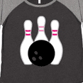 thumbnail image 4 of Inktastic Bowling Pins (pink) Women's Plus Size T-Shirt, 4 of 5