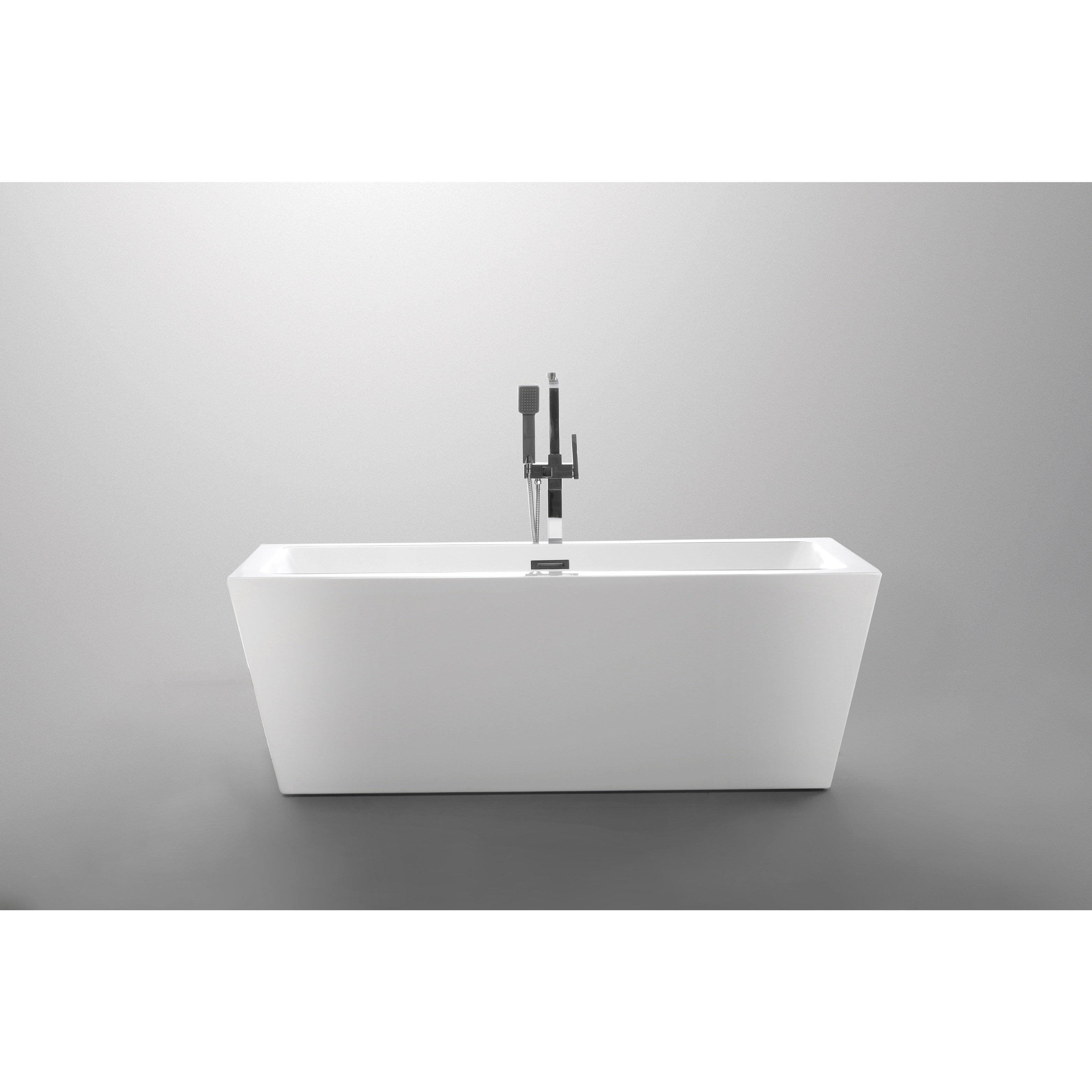 Vanity Art 59 X 30 Freestanding Soaking Bathtub