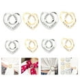 thumbnail image 4 of Shisuyan 8Pcs Shawl Buckle Metal Non-slip Accessory for Dancing Parties, 4 of 9