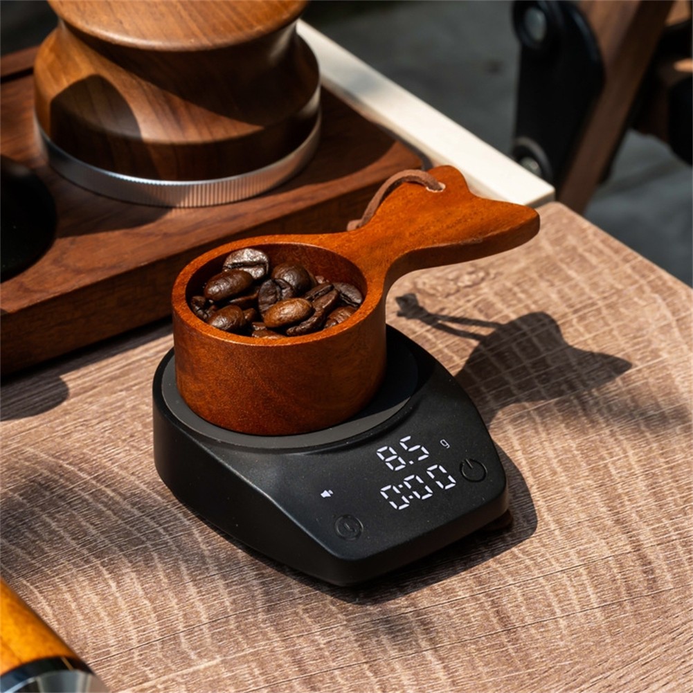 Digital Coffee Scale Weight 0.1g 1.5KG LED Portable Coffee Scale with Dosing Cup