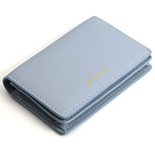 Pink Padike Business Name Card Holder Luxury PU Leather,Business Name Card Holder Wallet Credit Card ID Case/Holder for Men & Women Keep Your Business Cards Clean