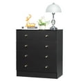 thumbnail image 6 of UBesGoo 5 Drawer Wood Dresser for Bedroom, Chest of Drawers, Storage Organization Unit for Clothing, Black, 6 of 14