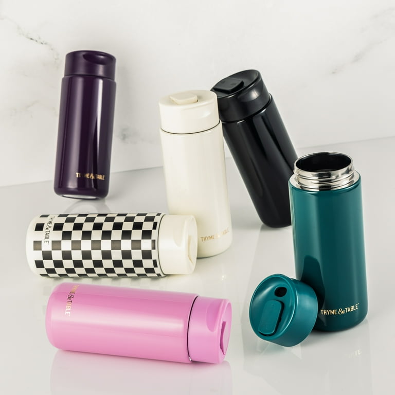 Thyme & Table 22 fl oz Stainless Steel Coffee Tumbler Teal Double