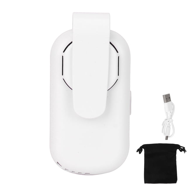 Aire respirable para usuarios de mascarillas, ideal para deportes, campamentos y viajes, ventilador facial portátil con carga tipo C